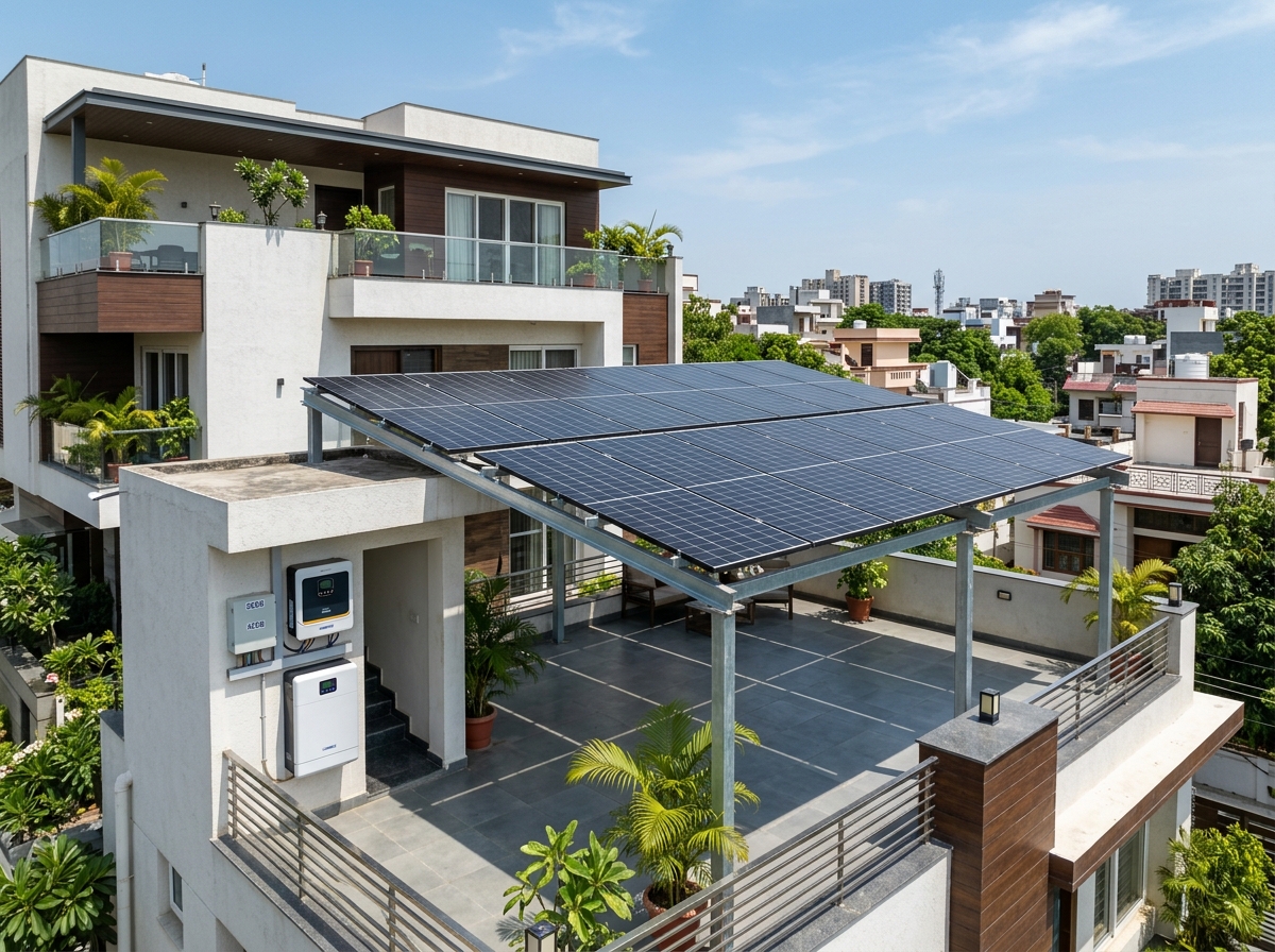 50kW Institutional Solar Shaheed Path Lucknow